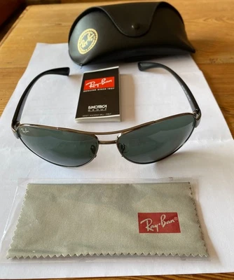 Original Ray Ban Sonnenbrille RB 3386 004/71, 63 13, 3N, neuwertig,kaum getragen - Bild 1 von 4