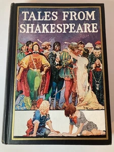 1924 Tales From Shakespeare HC Illustrated Frank Godwin Color Plates Antique - Bild 1 von 6
