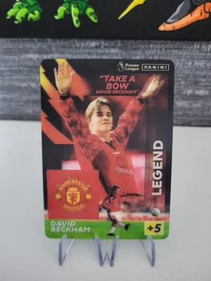 Panini Adrenalyn XL Premier League 21/22 David Beckham 3D Lenticular Man United - Image 1 of 2