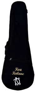 Koa Kalane bestickte Schildkröte Konzert Ukulele Softcase mit Riemen & Griff neu ohne Etikett - Bild 1 von 5
