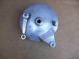 Suzuki GT500/T500  Rear Wheel Brake Plate Assy With Shoes Used For Restoration - Picture 1 of 4