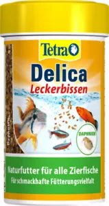Tetra Delica Wasserflöhe- Fischfutter FD Futter Naturfutter Zierfische 100 ml - Bild 1 von 2