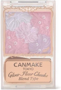 CANMAKE Glow Fleur Cheeks Blend Type B03 Lavender Dream - Picture 1 of 5