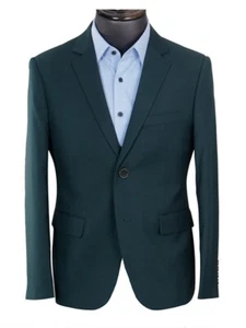 Moda Diseño Elegante Hombres Blazer Verde Esmeralda Traje Chaqueta Hecho a Medida Blazers - Imagen 1 de 2