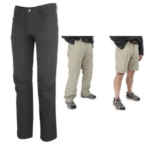 PANTALONE MOTO TUCANO URBANO COTONE CANVAS NERO XL ESTIVO TRASFORMABILE BERMUDA - Imagen 1 de 5