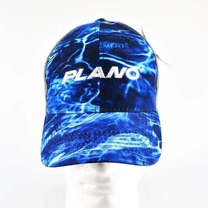Plano Angeln Outdoor Snap-Back Truckermütze - Baseballkappe blau/grau verstellbar - Bild 1 von 4