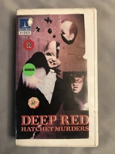 Deep Red Hatchet Murders (VHS) Dario Argento Horror Thorn EMI Original Release - Picture 1 of 4