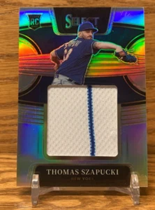 THOMAS SZAPUCKI Rookie Jersey Swatch /250 Prizm | 2022 Panini Select METS - Picture 1 of 3