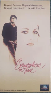 SOMEWHERE IN TIME VHS Christer Reeve Jane Seymour Christopher Plummer - Picture 1 of 1
