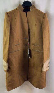 Welligogs Women's Oxford Camel Wool Coat, Brown Tan, Size 16 - Picture 1 of 6