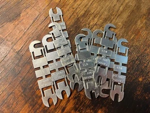 SCATOLA COMPLETA 10 Pezzi Edison RLN-90 ELNE90 Collegamenti Fusibili Rinnovabili 90A 250V - Foto 1 di 3