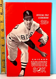 🔥 1965 Chicago White Sox Baseball Program vs Senators Unscored HIGH GRADE!!🔥 - Picture 1 of 3