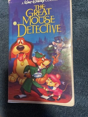 Walt Disney's The Great Mouse Detective (1986) VHS Black Diamond-Summer Lead '92 - Image 1 of 2