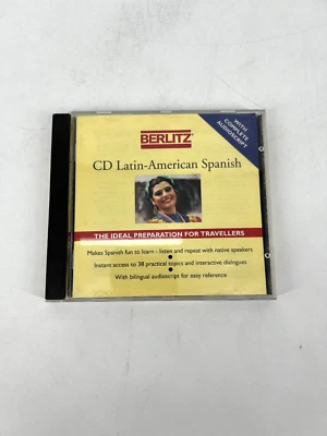 1994 Berlitz CD Latin-American Spanish - The Ideal Preparation For Travellers - Image 1 of 3