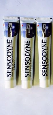 Sensodyne Fluorid+Sanftweiß Zahncreme,3x 75 ml