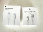 3 ADAPTATEURS CÂBLE : USB-C vers Lightning 2m, Lumière. vers USB 1m, femelle USB vers lumière.