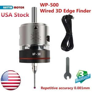 US丨3D Buscador de bordes Sonda táctil 0,001 mm Precisión CNC Fresadora Gatillo WP500 - Imagen 1 de 8