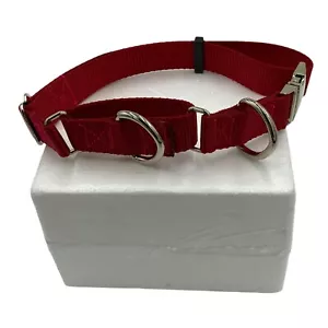 Cuello de perro martingala anillo D extra metal mastín pesado - Imagen 1 de 16