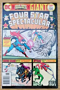 Four Star Spectacular #2 Superboy Wonder Woman Kid Flash DC Giant June 1976 - Picture 1 of 9