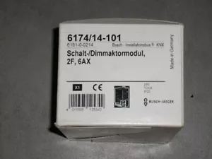Busch-Jaeger 6174/14-101 Schalt-/ Dimmaktormodul 2F, 6 AX - Bild 1 von 1