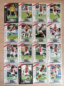 JUEGO EQUIPO COMPLETO PANINI SEGA WCCF 2008-09 LUIS SUAREZ 16X AFC AJAX - Imagen 1 de 2