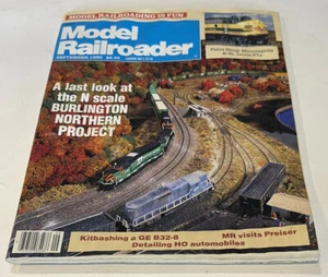 Edición de revista Model Railroader: septiembre de 1990 - Imagen 1 de 1