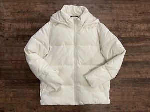 Chaqueta Topman Puffer Marfil Off-White Crudo Cremallera Para Hombre Talla Mediana - Imagen 1 de 17