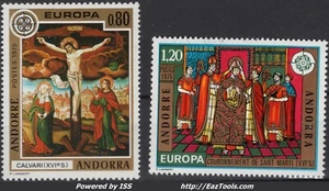 ANDORRE N° 243/244 NEUF ** SANS CHARNIERE - Picture 1 of 1