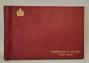 1937 BRITISH CORONATION STAMPS BOOK COLONIAL & DOMINION MAY 12, 1937 - Picture 1 of 8
