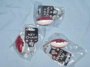 Arkansas Razorbacks Logo Football Stil Schlüsselanhänger von Rico Neu mit Etikett Menge 3 - Bild 1 von 4