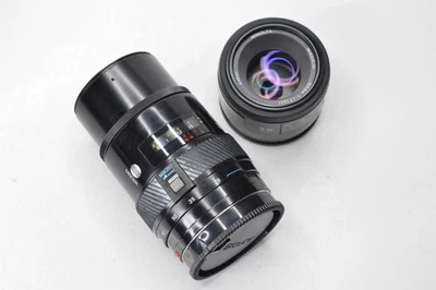 Minolta Maxxum AF 28-85mm f/3.5-4.5 Sony A-mount Macro/Zoom Lens + 50mm f1.7 M-6 - Image 1 of 4