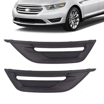 For 2013-2019 Ford Taurus Fog Light Cover Bezel Set Front Driver&Passenger Side Foto 1 de 4