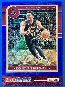 2024-25 Panini NBA Hoops Blue Scope SP Donovan Mitchell 72/99 #211 Cavaliers - Picture 1 of 3