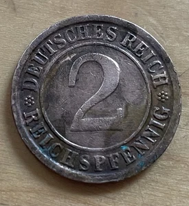 2 Reichspfennig - 1924 - G - Deutsches Reich - Weimarer Republik - Bild 1 von 2