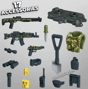 Mega Construx Call of Duty 17pcs Accessories of GYF88 Hazmat Crate Caisse Hazmat - Picture 1 of 1