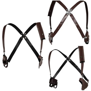Resident Evil 4 Remake Leon Scott Kennedy cosplay Back straps costume props - Picture 1 of 12