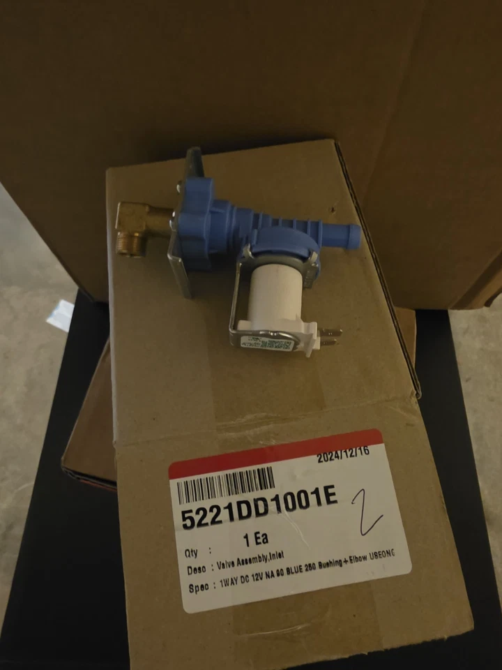 5221DD1001E LG Válvula de agua para lavavajillas LDFC2423V Foto 1 de 2