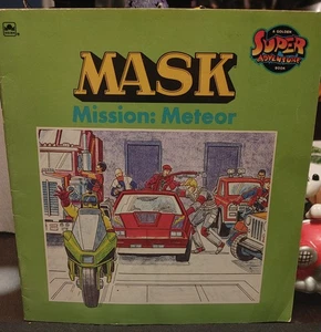 Vintage MASK Mission: Meteor Super Adventure Book - Picture 1 of 3