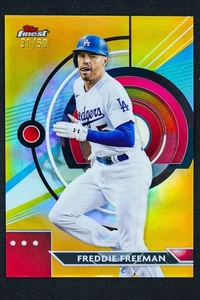 Freddie Freeman Topps 2023 Finest Gold #54 31/50 Refractor MLB LA Dodgers - Bild 1 von 4