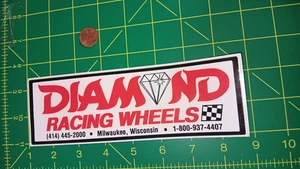 Djays Racing Wheels Vinyl Aufkleber Abziehbild Vintage Milwaukee Wisconsin Racing Logo - Bild 1 von 1