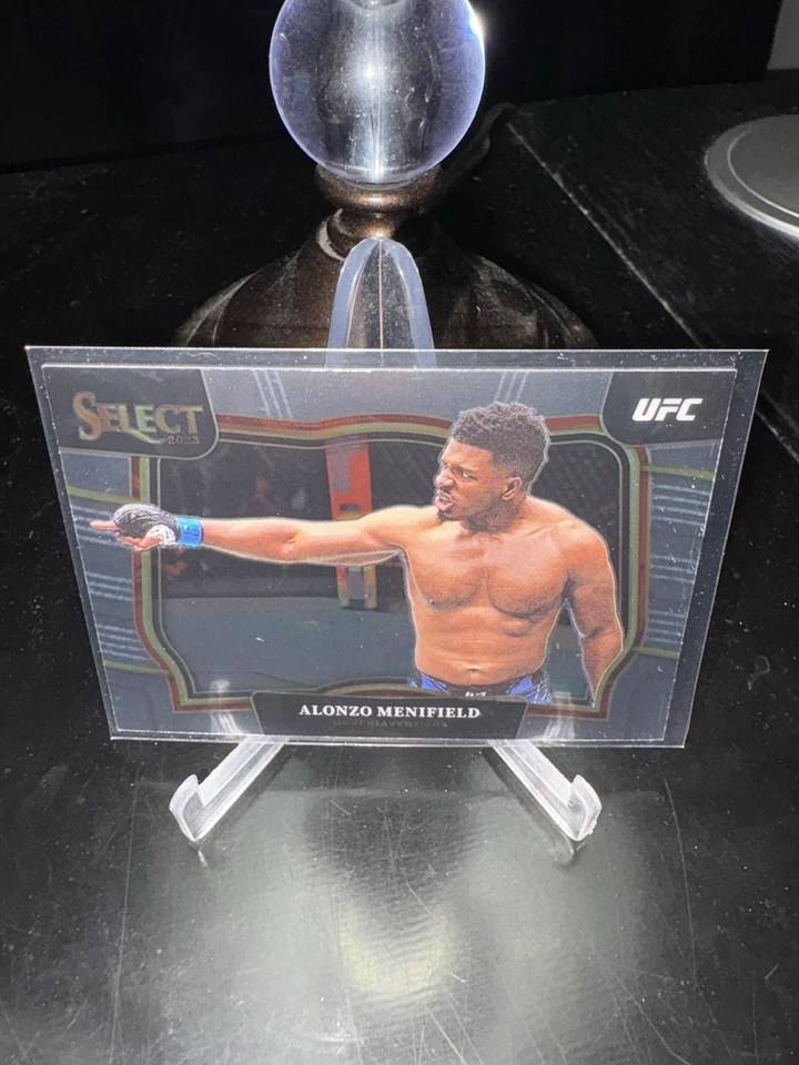 2023 Select UFC #282 Alonzo Menifield Octagonside Base - Image 1 of 2