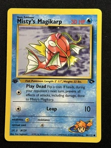 Misty's Magikarp 1st Edition Gym Challenge 088/132 LP-NM Pokemon Card - Picture 1 of 2
