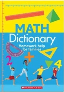 Math Dictionary Homework Help for Families by de Klerk, Judith Foto 1 de 1