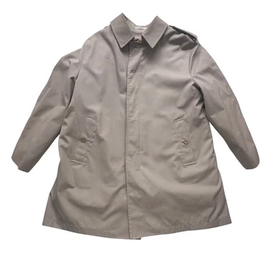 Gabardina Misty Harbor beige para mujer talla 44 abrigo de lluvia forrado resistente a las manchas Foto 1 de 4