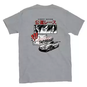 JDM Anime T-shirt: Level Up Your Fashion Game - Picture 1 of 9