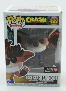 Figura de vinilo Funko Pop 422 Fake Crash Bandicoot - exclusiva de GameStop - Imagen 1 de 8