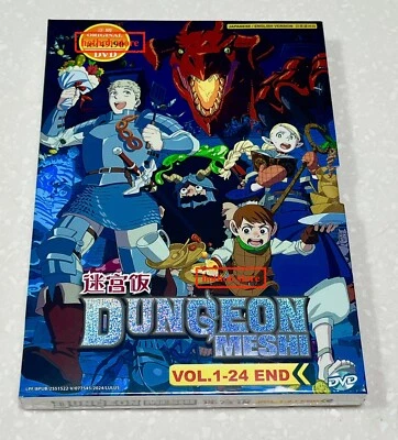 Delicious in Dungeon Meshi (VOL.1 - 24 End) ~ English Dubbed & Subtitle ~ DVD - Image 1 of 4