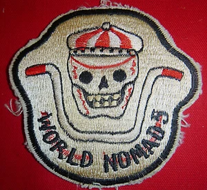 Original Bike Patch - WORLD NOMADS - USSF - Vietnam War - SE ASIA RECON - T.476 - Picture 1 of 2