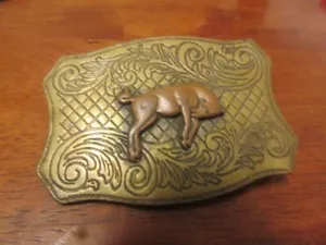 bucking horse bet buckle - Picture 1 of 2