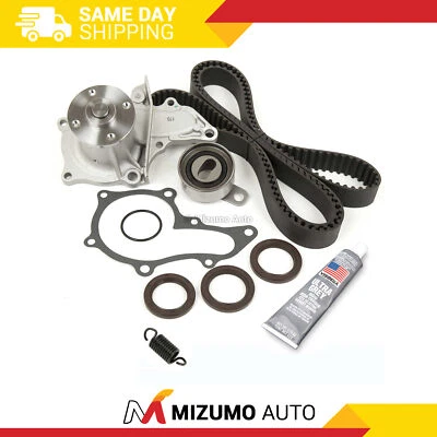定时皮带套件 水泵 适合 93-97 丰田卡罗拉 Geo Prizm 1.6L DOHC 4AFE 16V — 第 1/4 张图片